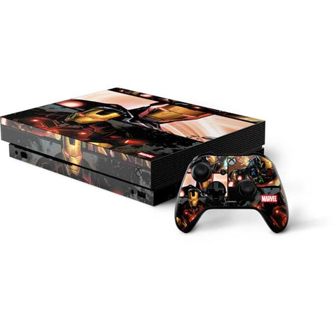 Marvel Iron Man Three Panel Xbox One Skins